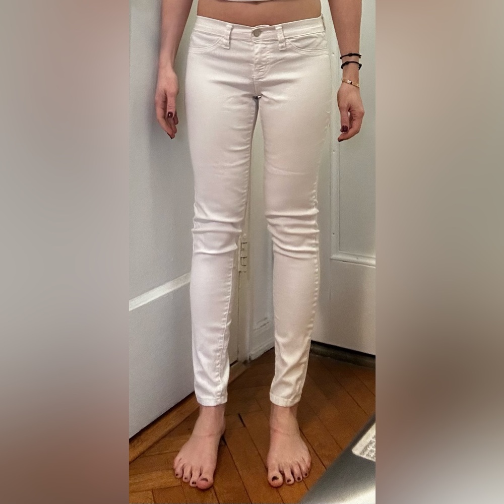 Flying Monkey White Skinny Jeans